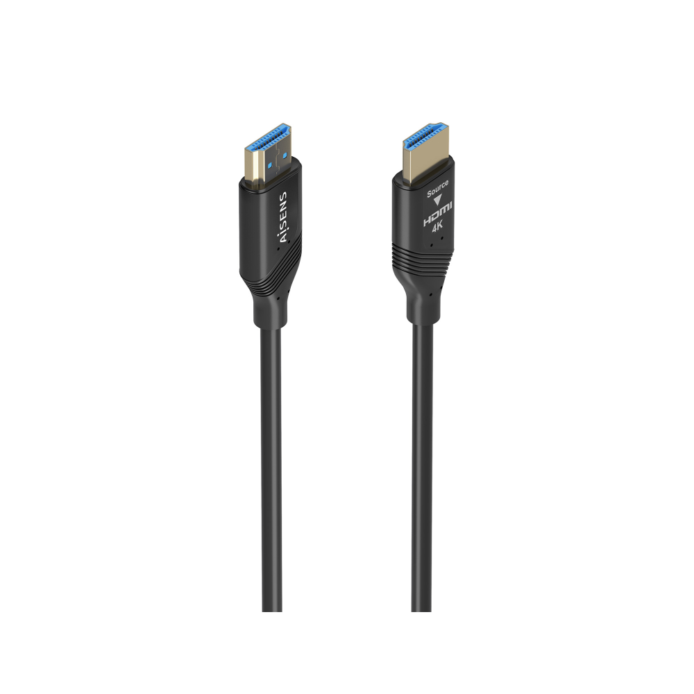 CABLE HDMI AISENS V2.0 OPTICO ACTIVO AOC 4K60HZ 18GBPS A/M-A/M 20M NEGRO