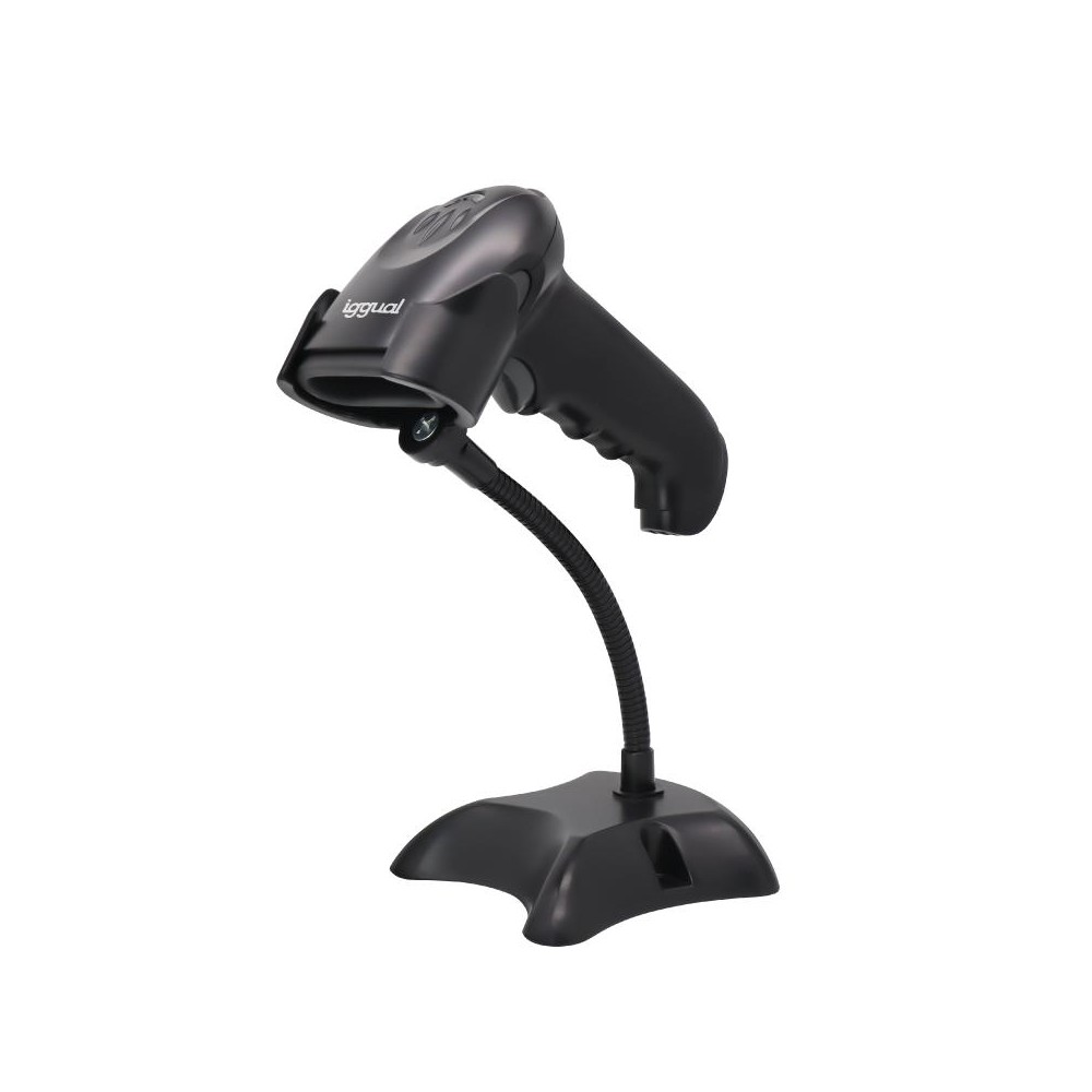 Iggual lector código barras 2d usb gatillo soporte