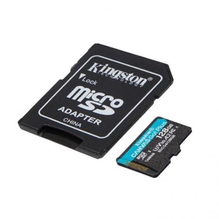Kingston microsd canvas go! plus 4 128gb 200 mb-s