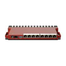 SWITCH MIKROTIK L009UIGS-RM SWITCH 8 PUERTOS GIGABIT 1 PUERTO SFP