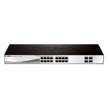 D-link dgs-1210-20/e switch 16xgb 4xsfp combo