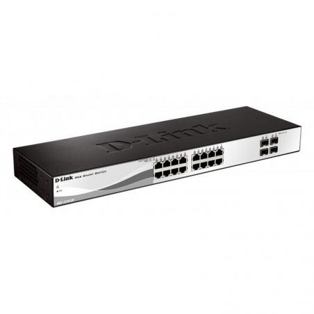 D-link dgs-1210-20/e switch 16xgb 4xsfp combo