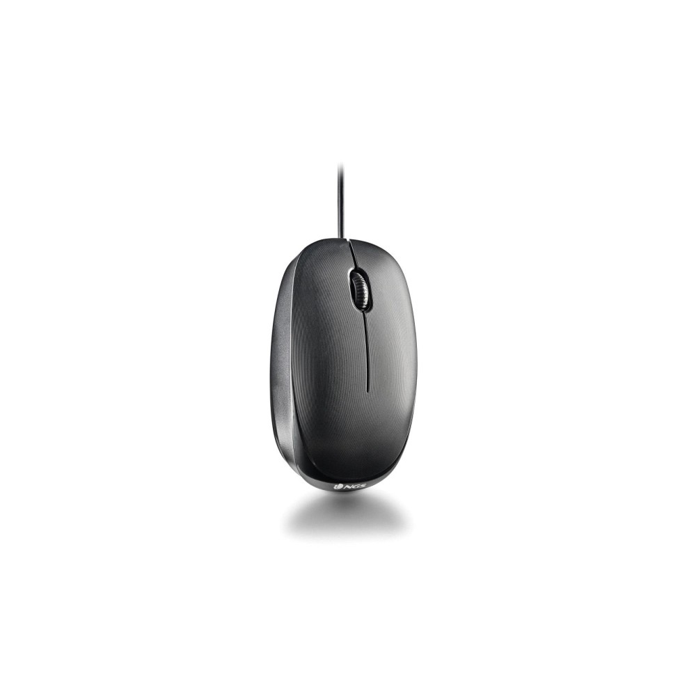 NGS Flame Raton USB-C 1000dpi - 2 Botones - Uso Ambidiestro - Color Negro