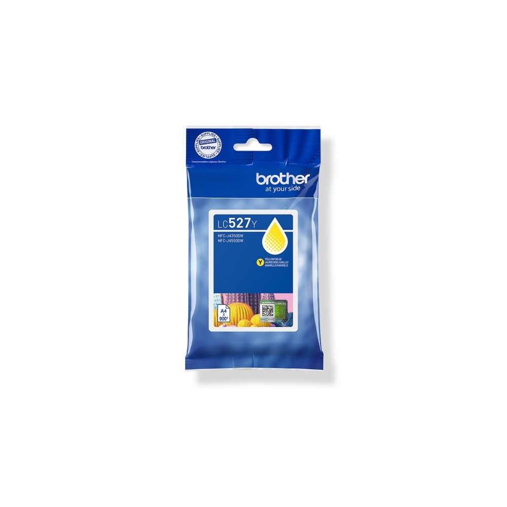 Brother LC527Y Amarillo Cartucho de Tinta Original - LC527Y