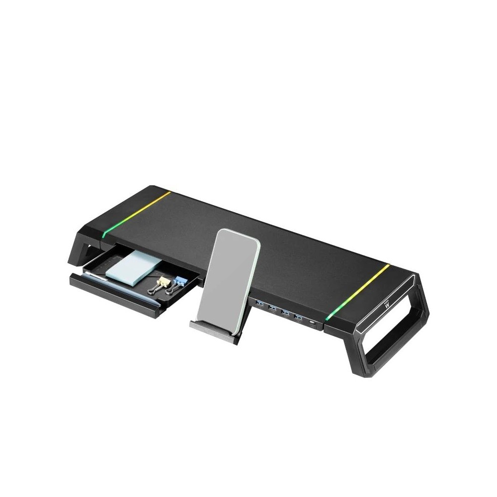 Ewent elevador monitor rgb con hub usb 3.0