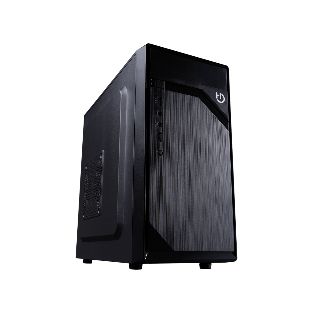 CAJA MATX HIDITEC Q2 PRO 2xUSB 3.0 FTE 500W + CARD READER