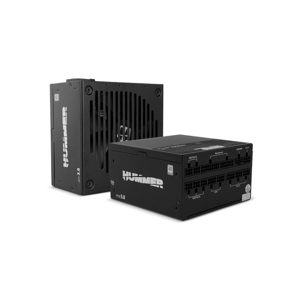 Nox hummer p1000w fuente pcie 5.0 atx 3.0 platinum