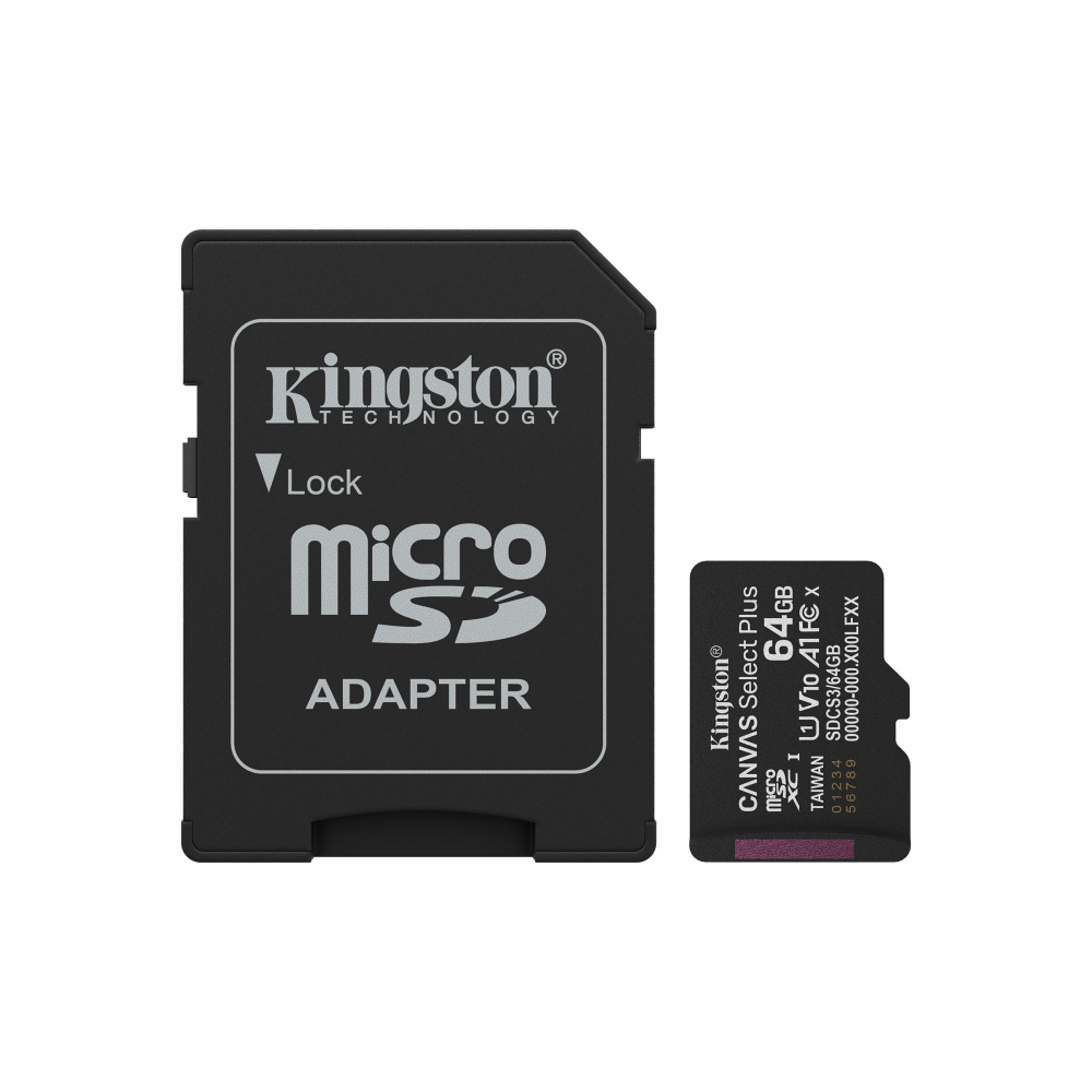 MICRO SD KINGSTON HC 64GB SDCS3