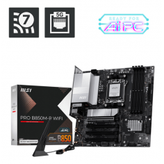 PLACA BASE MSI PRO B850M-P WIFI PCI-E x16 Gen5, M.2 Gen5