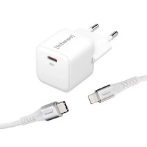 Intenso | kit cargador gan w30c + cable lightning