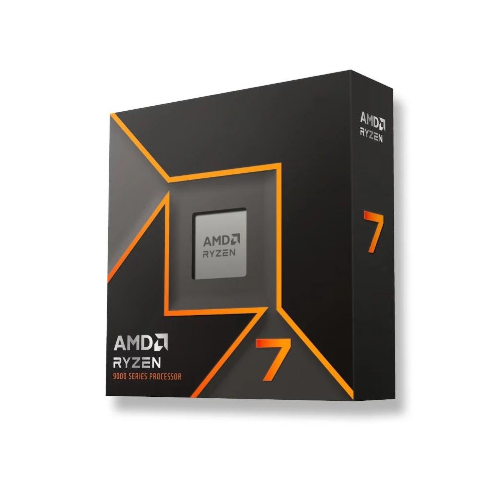 Amd ryzen 7 9700x 3.8 5.5ghz am5 box sin vent