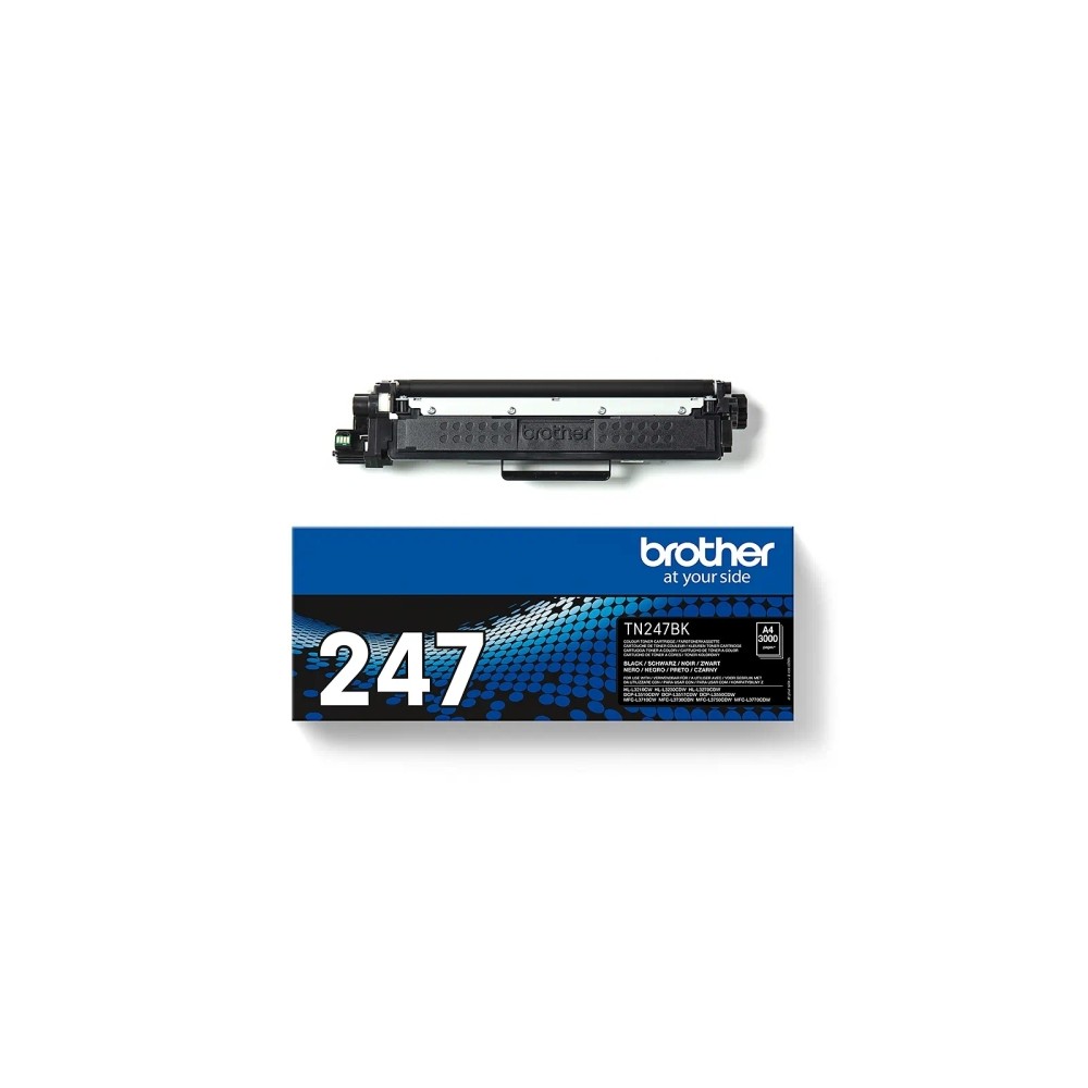 Brother TN247 Negro Cartucho de Toner Original - TN247BK