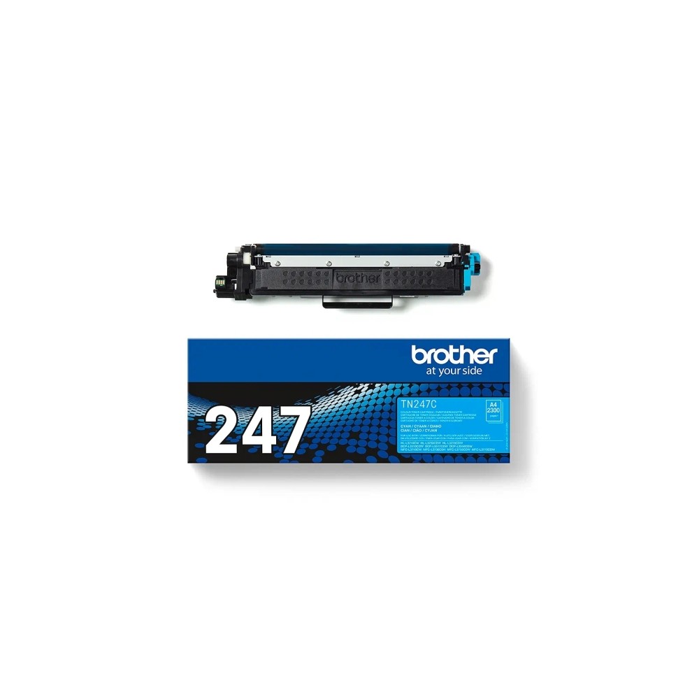 Brother TN247 Cyan Cartucho de Toner Original - TN247C