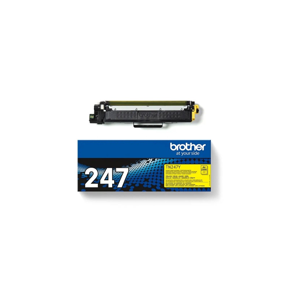 Brother TN247 Amarillo Cartucho de Toner Original - TN247Y