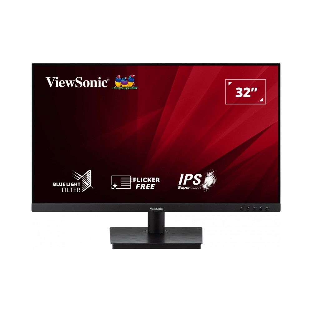 Viewsonic Monitor 31.5" VA3209-MH LED IPS FullHD - 75Hz - Respuesta 4ms - Angulo de Vision 178º - VGA - HDMI - Active Sync - Alt