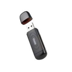 Tooq tqr-3002b lector tarjetas usb3.0 sd/tf negro