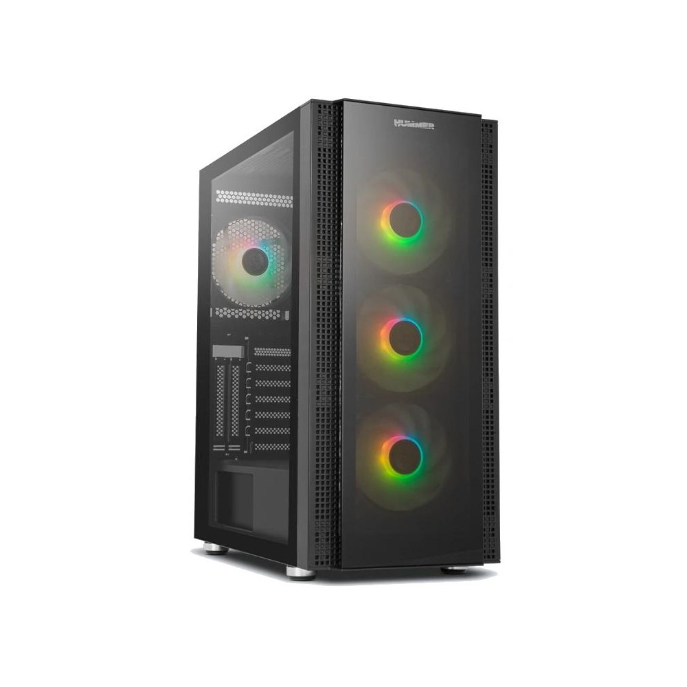 Nox semitorre hummer aero hyperflow argb negro
