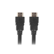 CABLE HDMI LANBERG MACHO/MACHO V1.4 ALTA VELOCIDAD 0.5M NEGRO