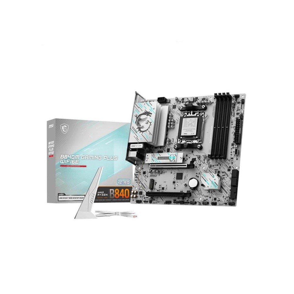 Msi placa base b840m gaming plus wifi6e ddr5 matx