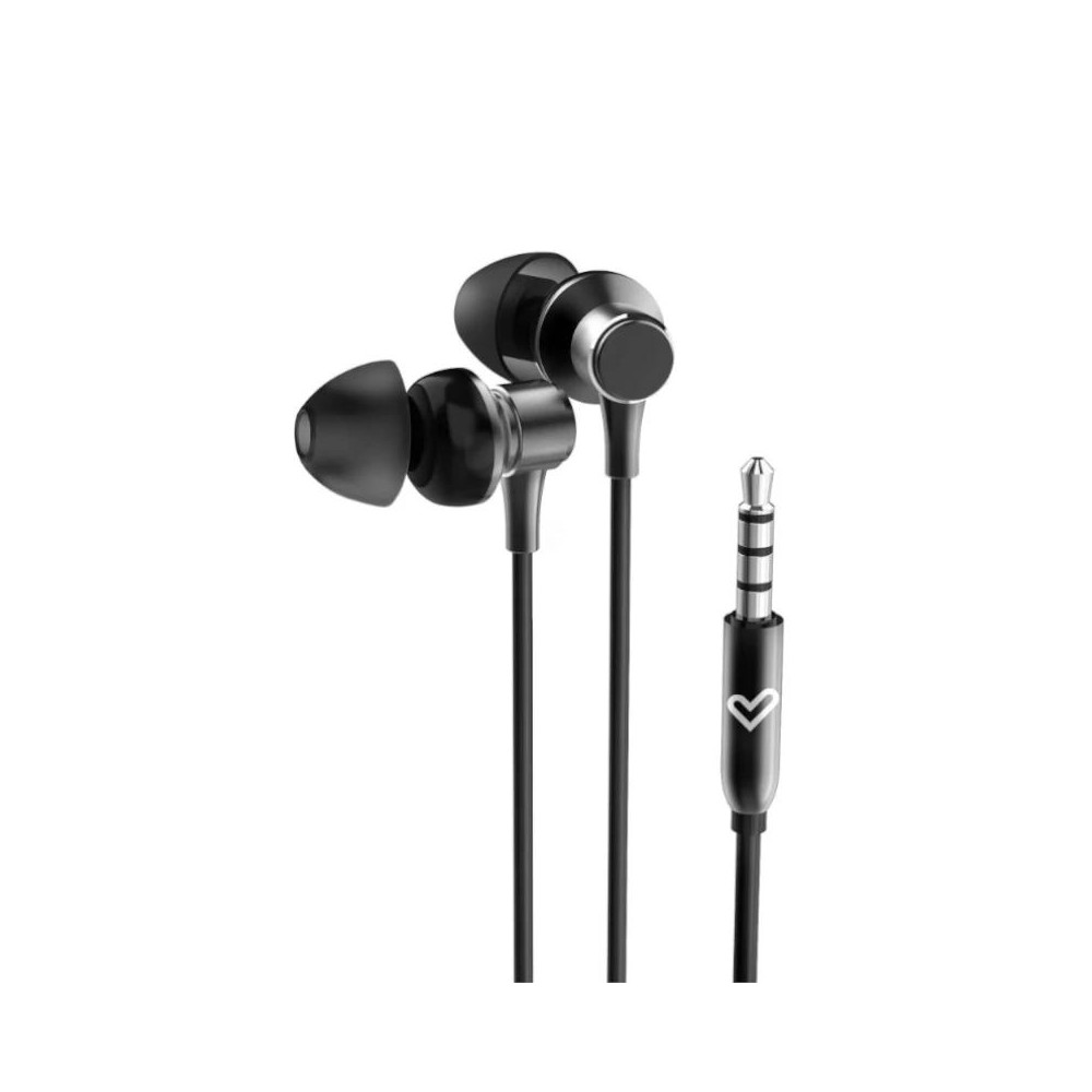 Energy sistem auriculares metallized black