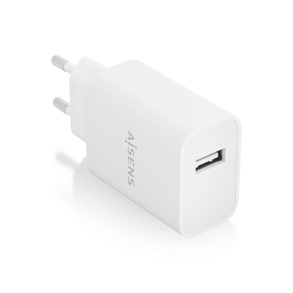 CARGADOR AISENS USB 10W ALTA EFICIENCIA 5V/2A BLANCO