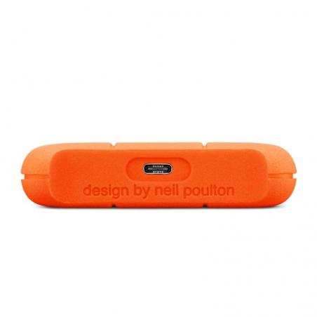 Lacie disco externo rugged 2tb 2.5" usb-c