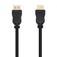 CABLE HDMI AISENS V1.4 ALTA VELOCIDAD 14+1 CCS A/M-A/M 3.0M NEGRO