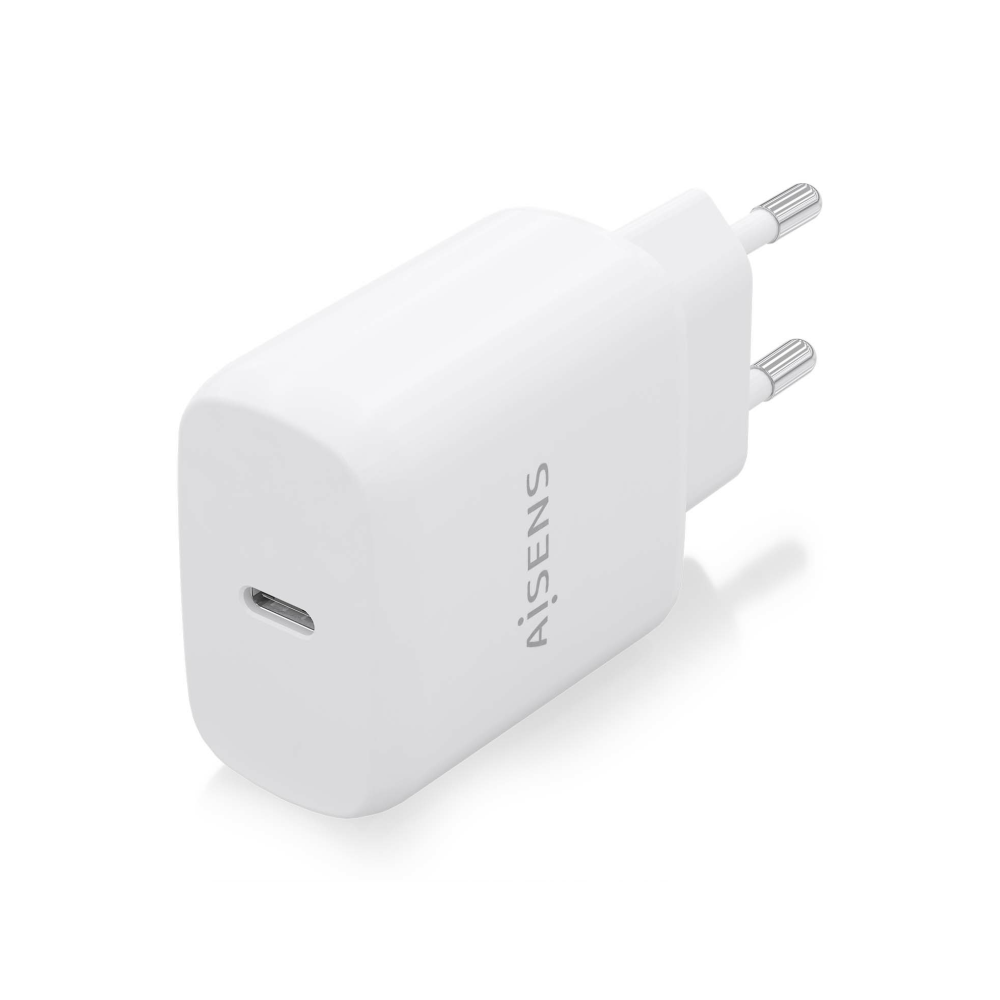CARGADOR AISENS USB-C PD3.0 1 PUERTO 1XUSB-C 25W BLANCO