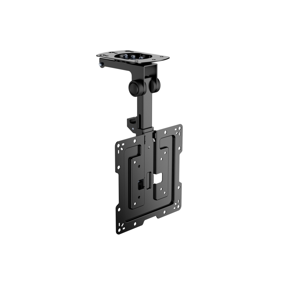 SOPORTE DE TECHO AISENS GIRATORIO PLEGABLE PARA MONITORTV 20KG DE 19-43 NEGRO