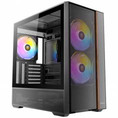 CAJA ANTEC FLUX REAR ATX ARGB NEGRA
