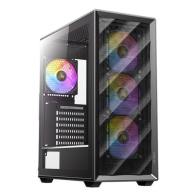 CAJA ANTEC AX85 ARGB ATX NEGRO 4XVENT 120MM 2XUSB SN FUENTE