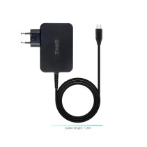 Tooq cargador portátil gan usb-c pd 100w negro