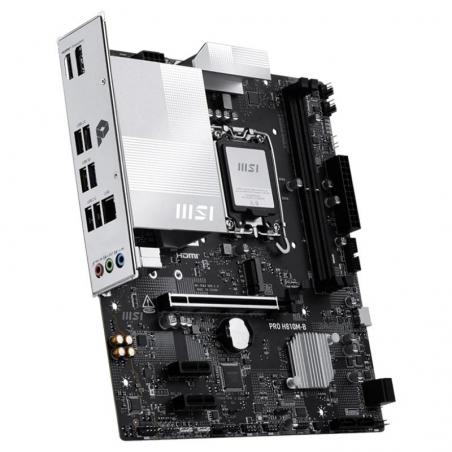Msi placa base pro h810m-b ddr5 matx lga1851