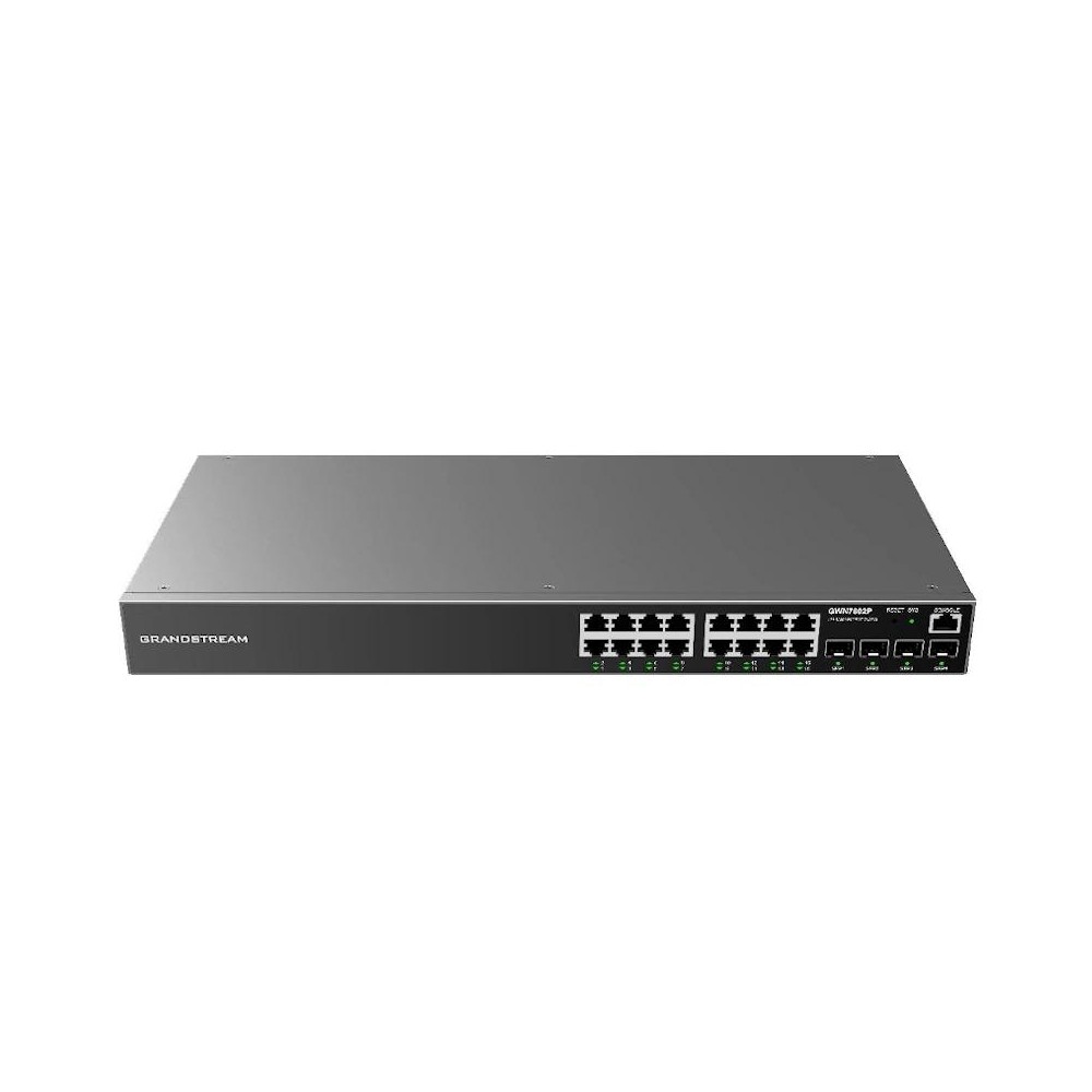 Grandstream gwn7802p switch 16xgbe poe 4xsfp 240w