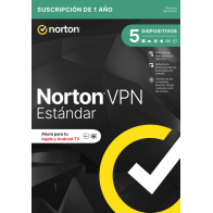 NORTON VPN STANDARD ES 1 USER 5 DEVICE 12MO GENERIC RSP MM GUM