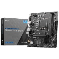 Msi placa base pro h610m-e ddr4 matx 1700