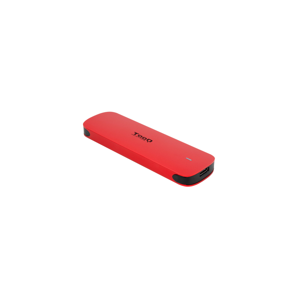 CARCASA HDD TOOQ TQE-2201R M.2 ALUMINIO ROJA