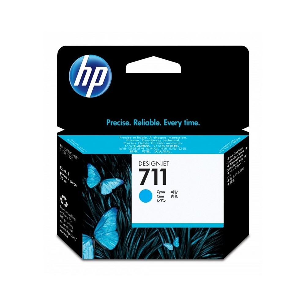 Hp cartucho 711 cyan