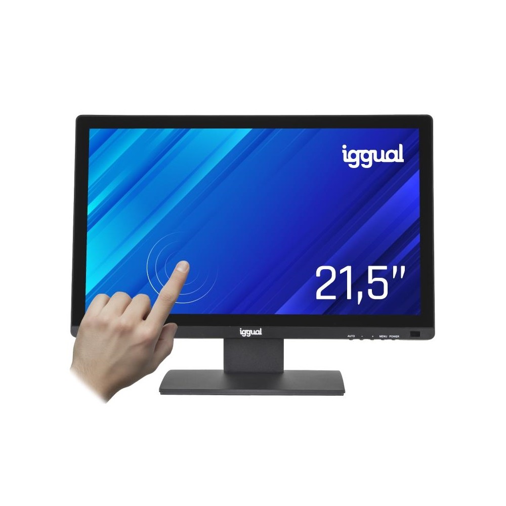 Iggual monitor táctil capacitivo 21,5" 16:9 fhd