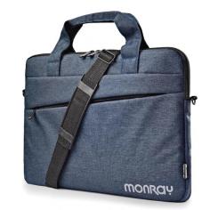 Monray maletin charter 15,6" azul jaspeado 2