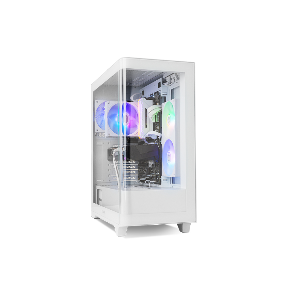 CAJA NOX HUMMER ETHER ATX SEMITORRE CRISTAL CURVO BLANCO