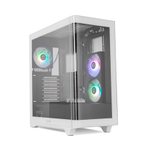 CAJA NOX HUMMER ETHER ATX SEMITORRE CRISTAL CURVO NEGRO-BLANCO