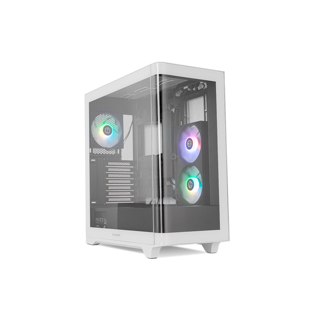 CAJA NOX HUMMER ETHER ATX SEMITORRE CRISTAL CURVO NEGRO-BLANCO