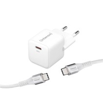Intenso | kit cargador gan w30c + cable usb-c