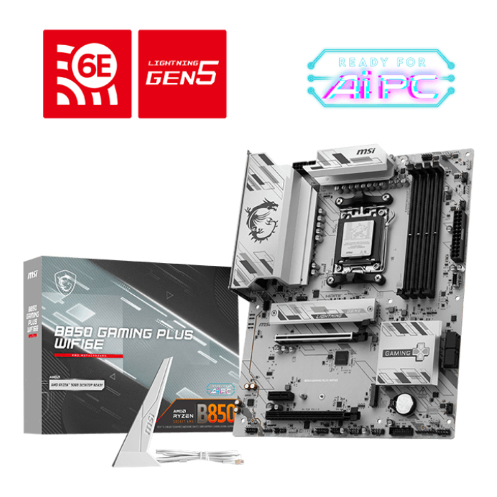 PLACA BASE MSI B850 GAMING PLUS WIFI6E 256GB