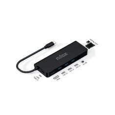 Nilox dock usb c 8 en 1 negro 2