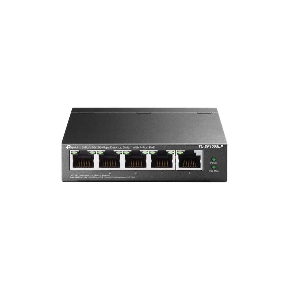 SPLITTER POE TP-LINK 5-PORT 10/100 MBPS DESKTOP SWITCH WITH 4-PORT POE
