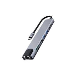 Ewent docking multipuerto usb-c, 8 en 1, hdmi 4k