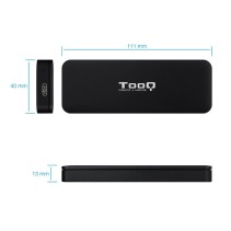 Tooq caja externa para ssd m.2 nvme pcie