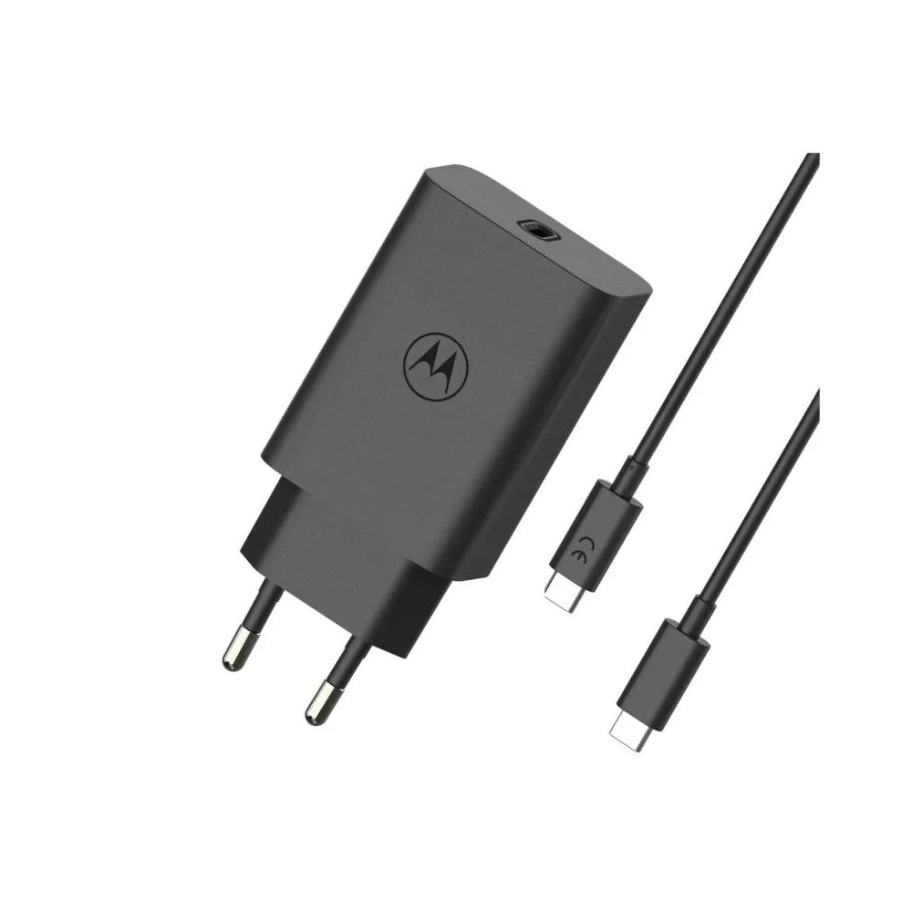 Motorola turbopower 68w carga rapida gan usb-c